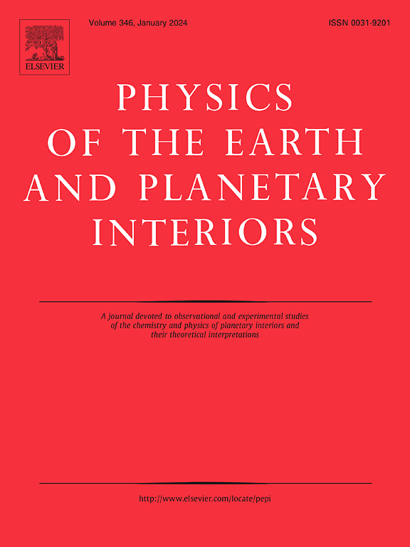 Go to journal home page - Physics of the Earth and Planetary Interiors